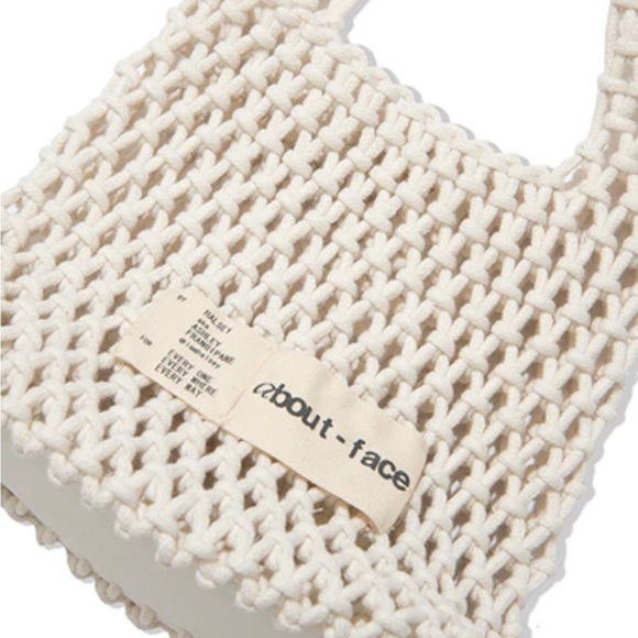 Aboutface Mini Crochet Tote - Picture 2 of 4